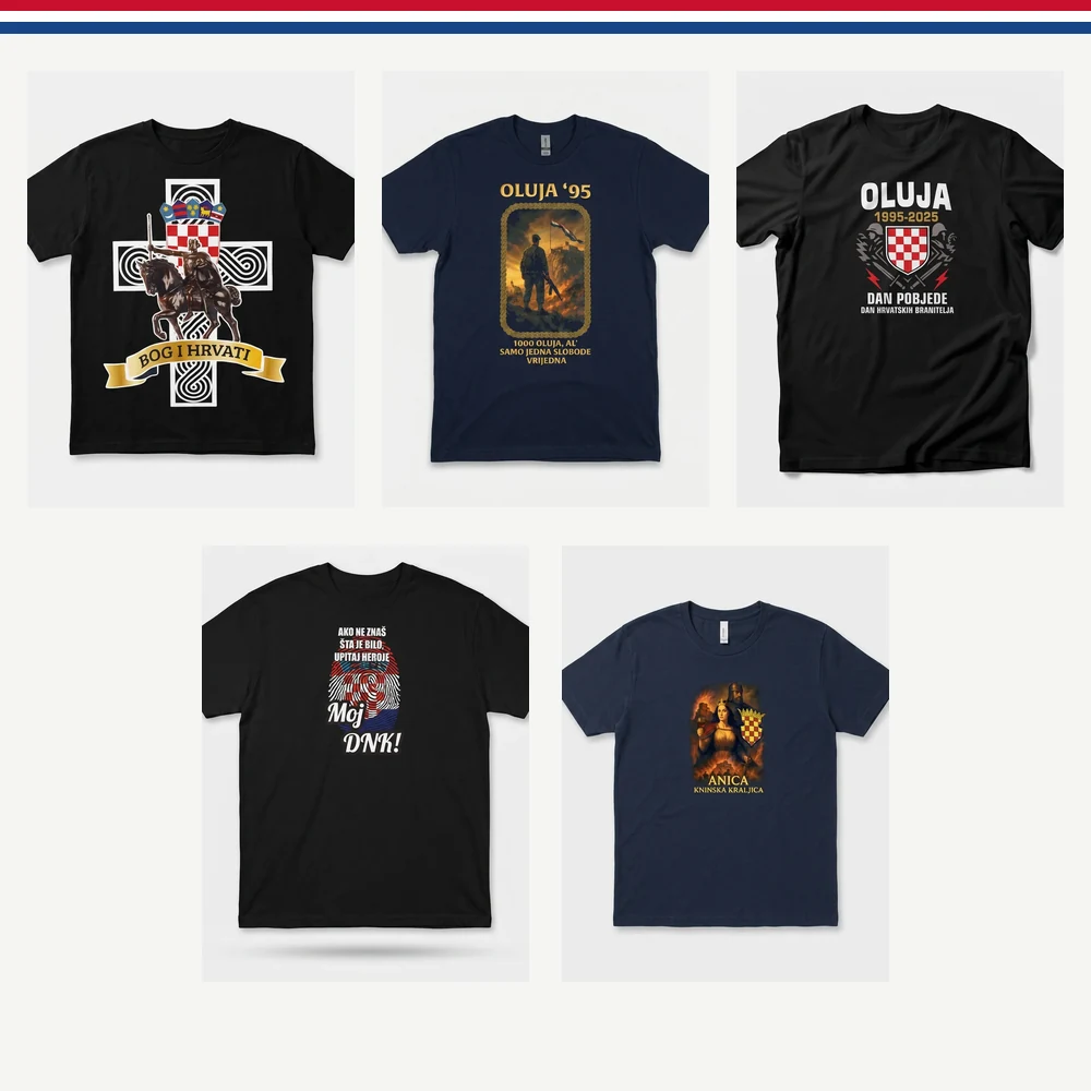Maxi Box — 5 različitih majica