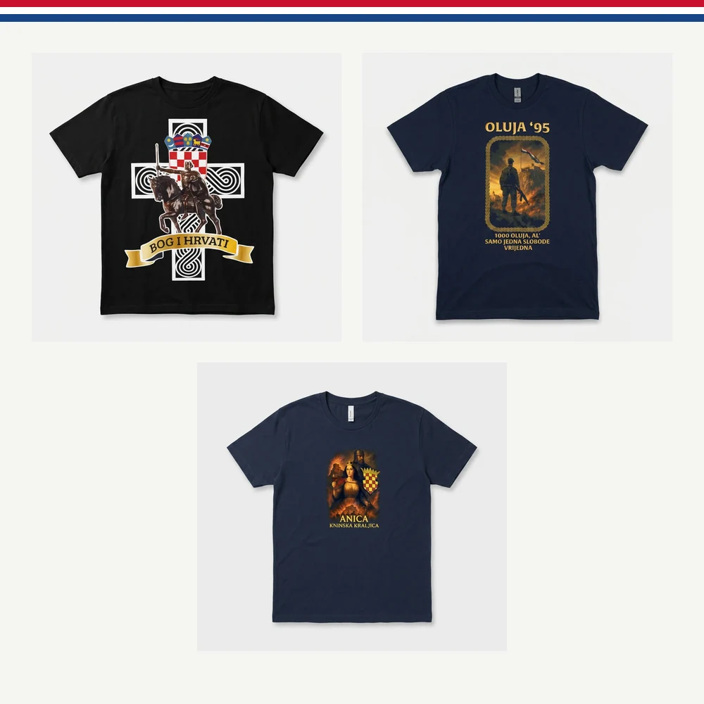 Trio Box — 3 različite majice